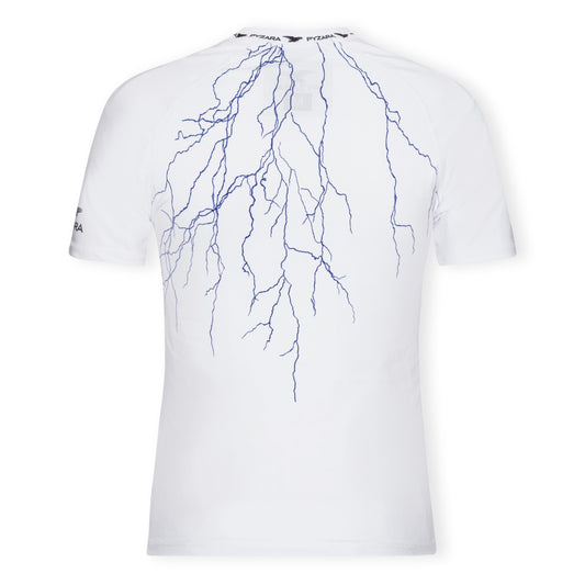 Pyzara rashguard - "Fulgur", back. Rashguard for MMA, grappling, wrestling, and other martial arts.